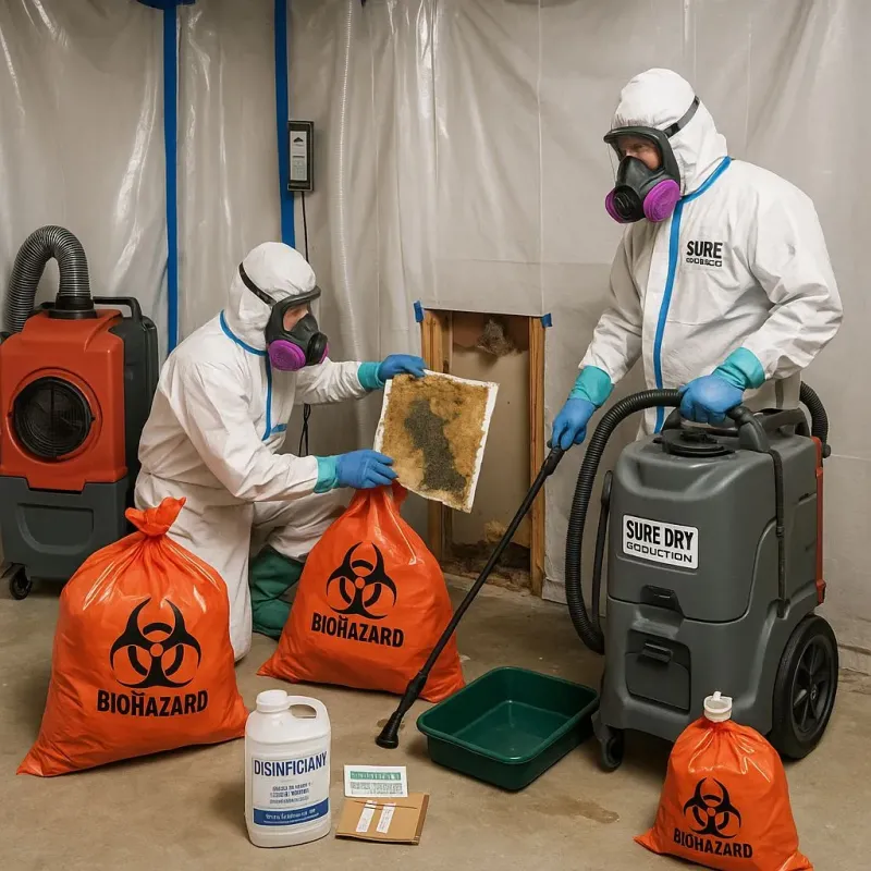 Contaminated Water Handling Protocols process in Meigs, GA