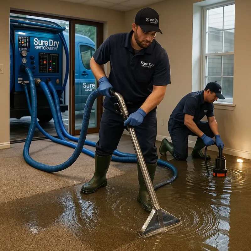 Water Extraction and Removal process in Meigs, GA